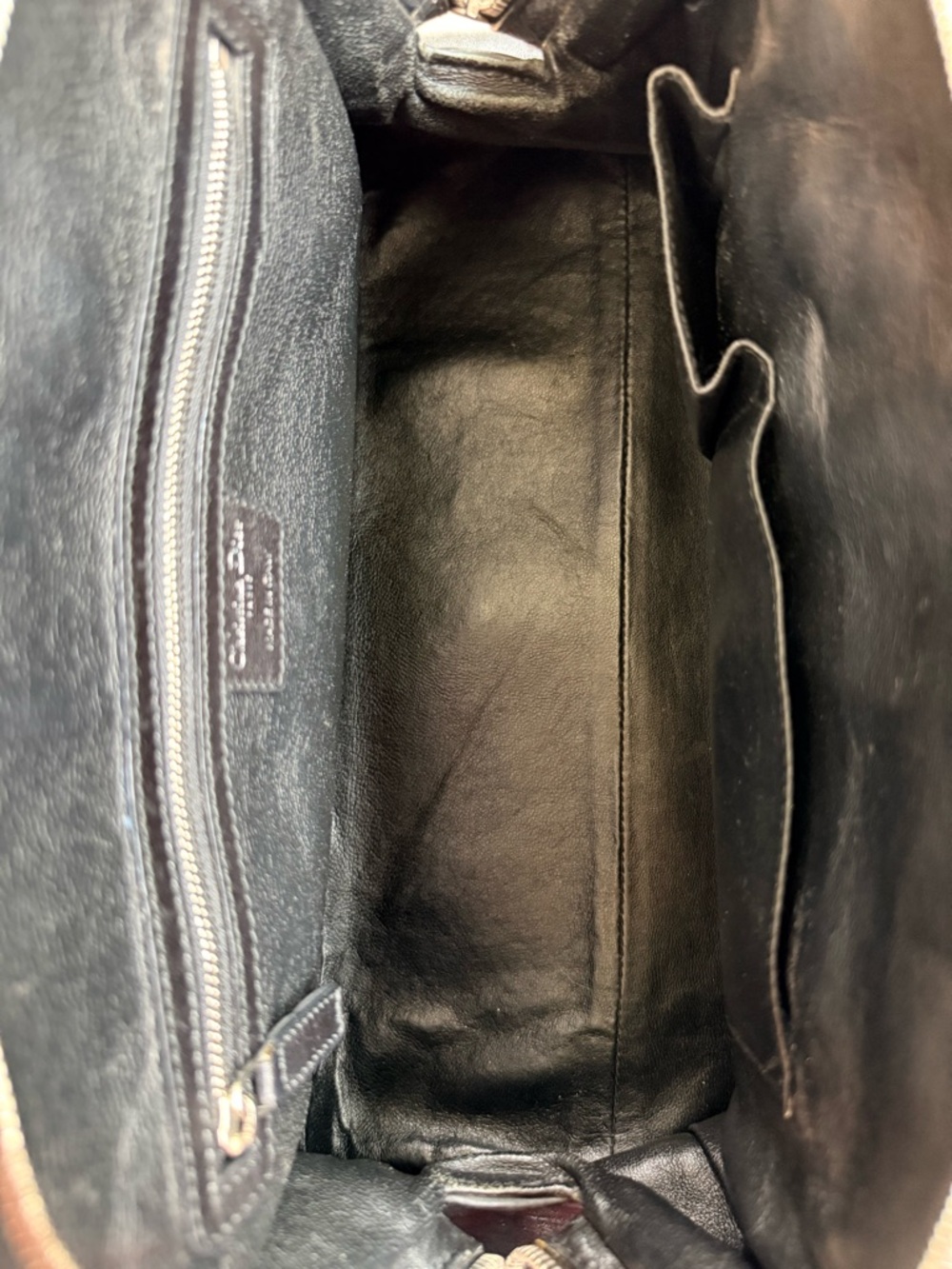 Certified Authentic Christian Dior Double Pocket Satchel with COA - Picture 12 of 15